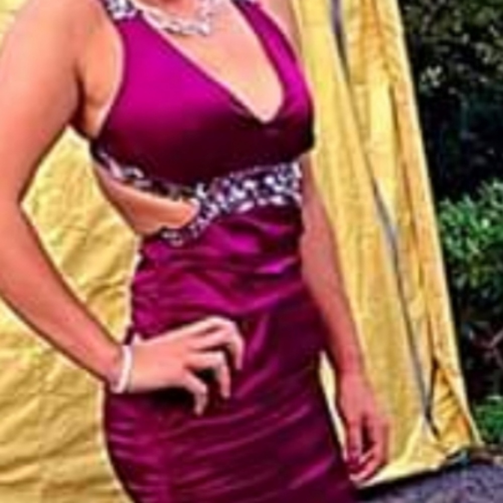 Purple dress